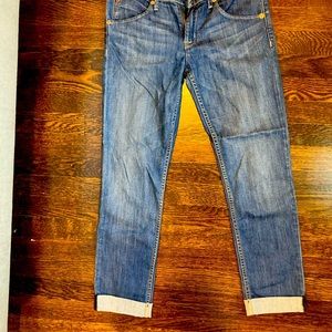 Hudson cuffed jeans